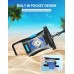 Vuwwey Waterproof Phone Pouch, [Built-in Pocket] Floating IPX8 Waterproof Phone Case Holder with Adjustable Lanyard, Underwater Dry Bag Compatible with iPhone 13 12 11 Pro Max and Up to 6.9''- 2 Pack