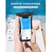 Vuwwey Waterproof Phone Pouch, [Built-in Pocket] Floating IPX8 Waterproof Phone Case Holder with Adjustable Lanyard, Underwater Dry Bag Compatible with iPhone 13 12 11 Pro Max and Up to 6.9''- 2 Pack
