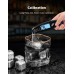 Vuwwey Instant Read Meat Thermometer Digital with Dual Probe, Food Thermometer for Cooking & Grilling, Large Backlit & Calibration, Grill Thermometer for Outside/Kitchen/Oven//Smoker/BBQ/Baking, Black