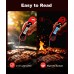 Vuwwey 1 Sec Instant Read Meat Thermometer Digital for Cooking, Food, Grill ±0.9℉ Accuracy, 2-inch Large Backlit Display & Pre-Calibrated, for Oven Candy Smoker BBQ Oil Fry Kitchen Gadget, Gift for Men Vuwwey 1 Sec Instant Read Meat Thermometer Digital for Cooking, Food, Grill ±0.9℉ Accuracy, 2-inch Large Backlit Display & Pre-Calibrated, for Oven Candy Smoker BBQ Oil Fry Kitchen Gadget, Gift for Men