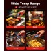 Vuwwey 1 Sec Instant Read Meat Thermometer Digital for Cooking, Food, Grill ±0.9℉ Accuracy, 2-inch Large Backlit Display & Pre-Calibrated, for Oven Candy Smoker BBQ Oil Fry Kitchen Gadget, Gift for Men Vuwwey 1 Sec Instant Read Meat Thermometer Digital for Cooking, Food, Grill ±0.9℉ Accuracy, 2-inch Large Backlit Display & Pre-Calibrated, for Oven Candy Smoker BBQ Oil Fry Kitchen Gadget, Gift for Men