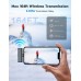 Vuwwey Wireless Lavalier Microphone for iPhone iPad, [2 TX + 1 RX + Charging Case] Lapel Microphone Cordless Mini Mic, Clip-on Microphone for Video Recording Vlog Interview YouTube TikTok, 164 FT