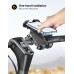 Vuwwey Bike Phone Mount, 360° Rotatable Motorcycle Phone Mount [One-Hand Operation], Bike Phone Holder for ATV MTB Scooter Compatible with iPhone 16 Plus/15/14/13 Pro Max/12 Mini/11 XS, 4.7-6.7'' Phone