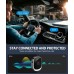 Vuwwey AUX Bluetooth Adapter for Car, [LED Screen] Bluetooth 5.3 Receiver for Speaker/Home Stereo/Wired Headphones, 3.5mm Wireless Audio Receiver for Hands-Free Call/Music, Dual Connection