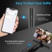 Vuwwey Monopod Selfie Stick Bluetooth, Lightweight Aluminum All in One Extendable Selfie Sticks Compact Design, Compatible with iPhone 15/14 Pro Max/14 Pro/14/14 Plus/13 Pro Max/13 Pro/13, Galaxy S22