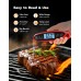 Vuwwey Instant Read Meat Thermometer Digital for Cooking with Dual Probes, Big Backlight Screen & Calibration, Kitchen Food Thermometer for Oven, Candy, Grill, Smoker, Air Fryer, BBQ & Oil Fry