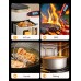 Vuwwey Instant Read Meat Thermometer Digital for Cooking with Dual Probes, Big Backlight Screen & Calibration, Kitchen Food Thermometer for Oven, Candy, Grill, Smoker, Air Fryer, BBQ & Oil Fry