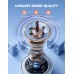 Vuwwey Wireless Earphones, [HiFi Stereo Sound] Bluetooth 5.3 Earbuds, 50H Playtime, Touch Control, Deep Bass Noise Cancelling Mic, Lightweight Headphones Wireless in-Ear with LED Display Charging Case
